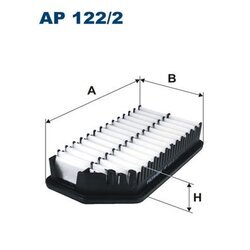 Vzduchový filter FILTRON AP 122/2