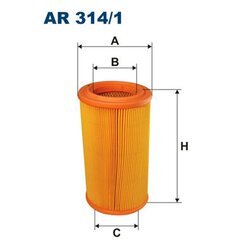 Vzduchový filter FILTRON AR 314/1