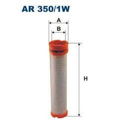 Filter sekundárneho vzduchu FILTRON AR 350/1W