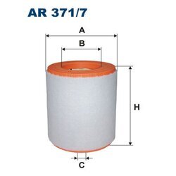 Vzduchový filter FILTRON AR 371/7