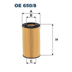 Olejový filter FILTRON OE 650/8