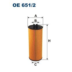 Olejový filter FILTRON OE 651/2