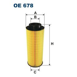Olejový filter FILTRON OE 678