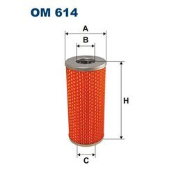 Olejový filter FILTRON OM 614
