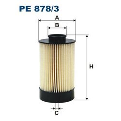 Palivový filter FILTRON PE 878/3