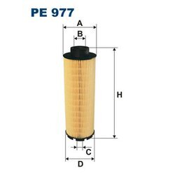 Palivový filter FILTRON PE 977