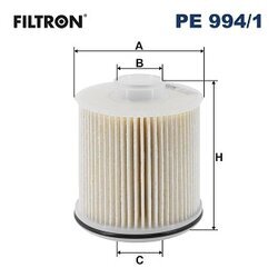 Palivový filter FILTRON PE 994/1