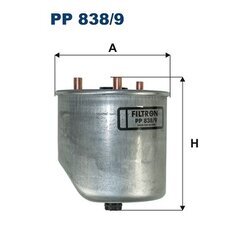 Palivový filter FILTRON PP 838/9