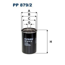 Palivový filter FILTRON PP 879/2