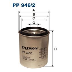 Palivový filter FILTRON PP 946/2