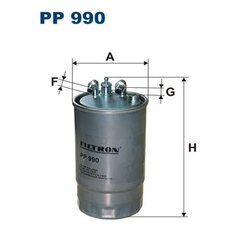 Palivový filter FILTRON PP 990