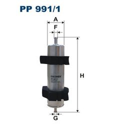 Palivový filter FILTRON PP 991/1