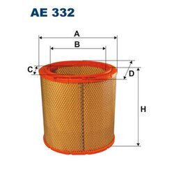 Vzduchový filter FILTRON AE 332