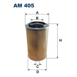 Vzduchový filter FILTRON AM 405