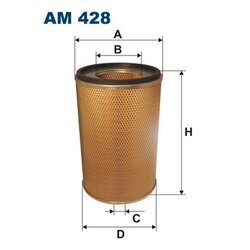 Vzduchový filter FILTRON AM 428