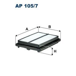 Vzduchový filter FILTRON AP 105/7