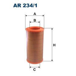 Vzduchový filter FILTRON AR 234/1