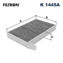 Filter vnútorného priestoru FILTRON K 1445A