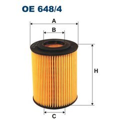 Olejový filter FILTRON OE 648/4
