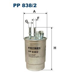 Palivový filter FILTRON PP 838/2