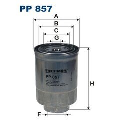 Palivový filter FILTRON PP 857