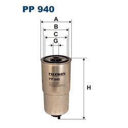 Palivový filter FILTRON PP 940
