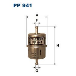 Palivový filter FILTRON PP 941