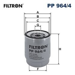 Palivový filter FILTRON PP 964/4
