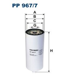Palivový filter FILTRON PP 967/7