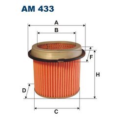 Vzduchový filter FILTRON AM 433