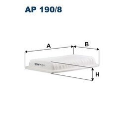 Vzduchový filter FILTRON AP 190/8