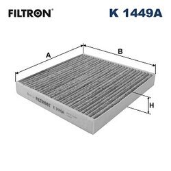 Filter vnútorného priestoru FILTRON K 1449A