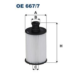 Olejový filter FILTRON OE 667/7