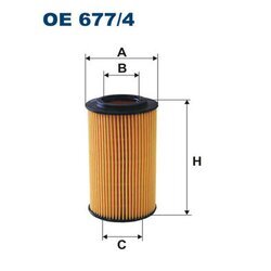 Olejový filter FILTRON OE 677/4