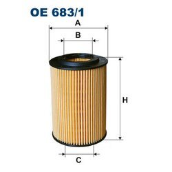 Olejový filter FILTRON OE 683/1