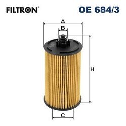 Olejový filter FILTRON OE 684/3