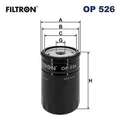Olejový filter FILTRON OP 526