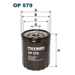 Olejový filter FILTRON OP 579