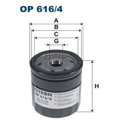 Olejový filter FILTRON OP 616/4