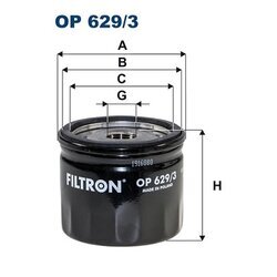Olejový filter FILTRON OP 629/3
