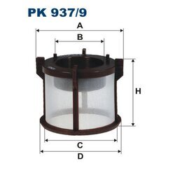 Palivový filter FILTRON PK 937/9