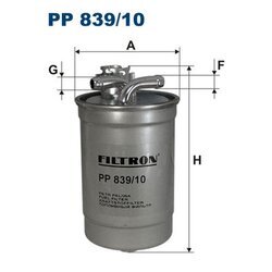Palivový filter FILTRON PP 839/10