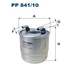 Palivový filter FILTRON PP 841/10