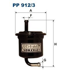 Palivový filter FILTRON PP 912/3