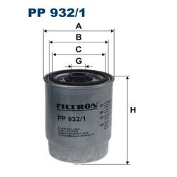 Palivový filter FILTRON PP 932/1