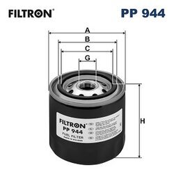 Palivový filter FILTRON PP 944