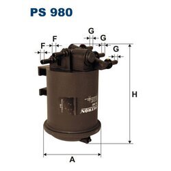 Palivový filter FILTRON PS 980