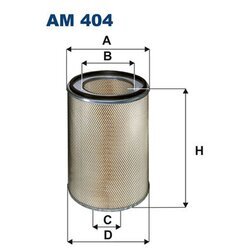 Vzduchový filter FILTRON AM 404