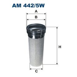 Filter sekundárneho vzduchu FILTRON AM 442/5W