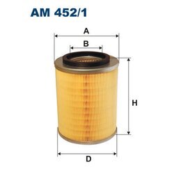 Vzduchový filter FILTRON AM 452/1